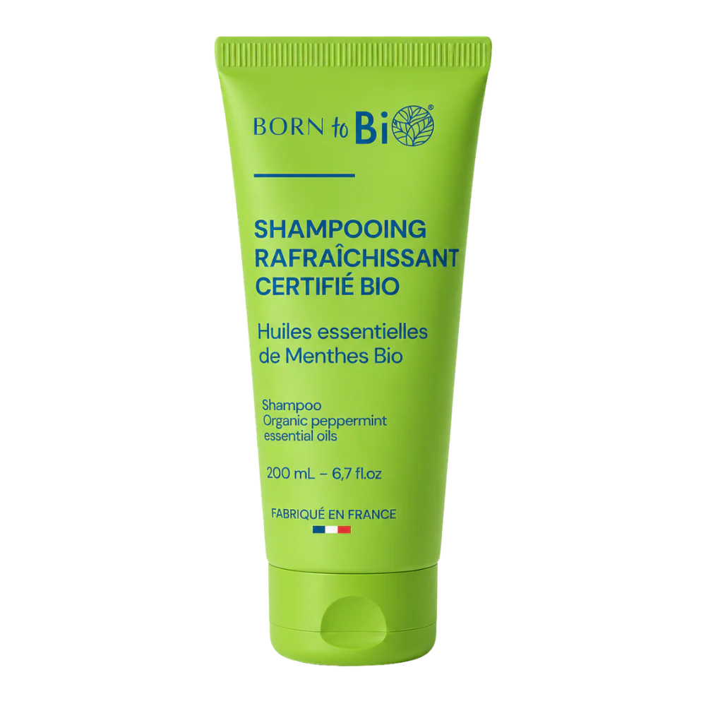 Shampooing Rafraîchissant Menthe Verte - Certifié Bio