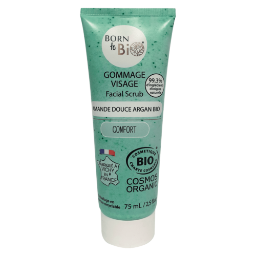 Gommage Visage Amande Douce Argan - Certifié Bio