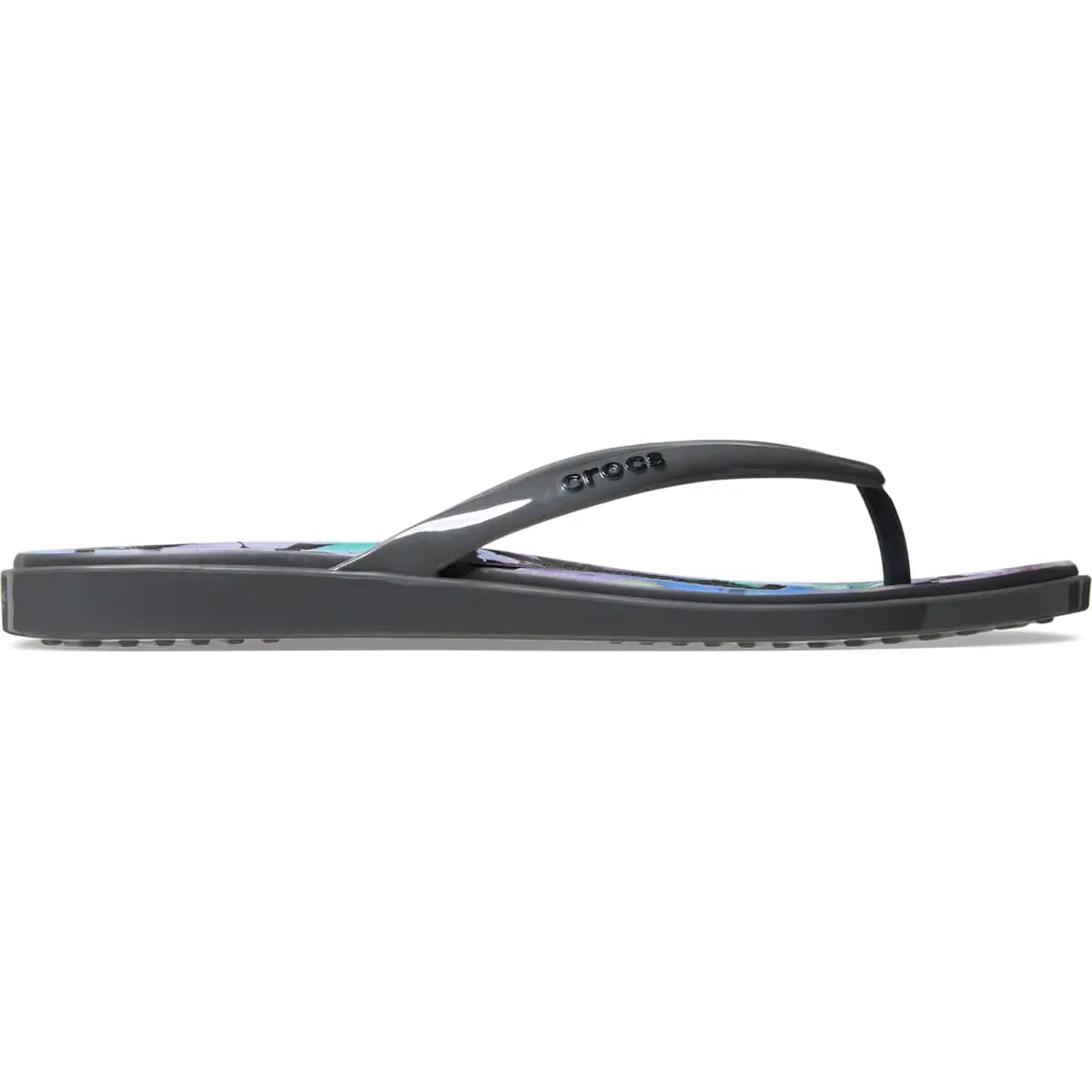 Women's Miami Round Toe Flip Flops, Summer Sandals - Floral and Animal Prints