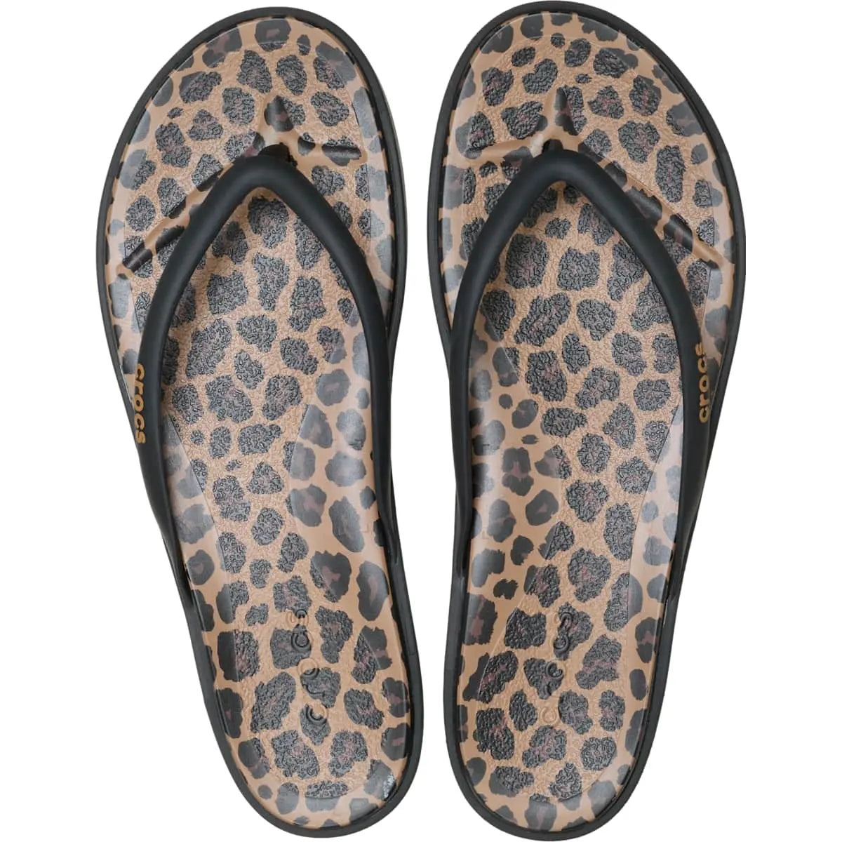Women's Miami Round Toe Flip Flops, Summer Sandals - Floral and Animal Prints